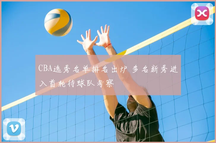 CBA选秀名单排名出炉 多名新秀进入首轮待球队考察